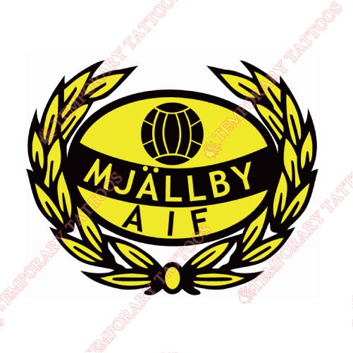 Mjallby AIF Customize Temporary Tattoos Stickers NO.8395